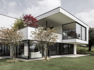 Objekt 254, meier architekten zürich meier architekten zürich Moderne Häuser Weiß