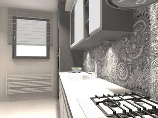 Projekt , WRONA STUDIO WRONA STUDIO مطبخ