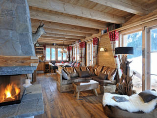 Wohlfühl Chalet, Österreich / Tirol, STEINER Art & design STEINER Art & design 商业空间