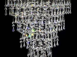 M / 300 - 2 - 50 / C Crystal Light Korytarz, hol i schodyOświetlenie Srebrny