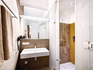 Hotellerie neu definiert - einzigartige Innenarchitektur , Horst Steiner Innenarchitektur Horst Steiner Innenarchitektur Minimalist Banyo