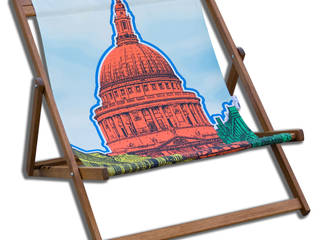 Designer Deckchairs, Eyes Wide Digital Ltd Eyes Wide Digital Ltd Classic style gardens Wood Wood effect