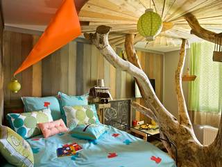 Chambres, Frédéric TABARY Frédéric TABARY Nursery/kid's roomAccessories & decoration Wood Multicolored