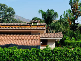 Residencia RH, Excelencia en Diseño Excelencia en Diseño Asian style houses Tiles Brown