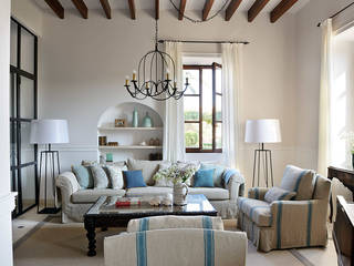 HOTEL CAL REIET – THE MAIN HOUSE, Bloomint design Bloomint design Mediterrane Wohnzimmer