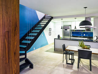 Apartamento Perdizes, Studio ML Studio ML Eclectic style walls & floors Ceramic Blue