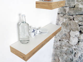 Wandtablare T1, Zweitform Zweitform KitchenCabinets & shelves Engineered Wood Multicolored
