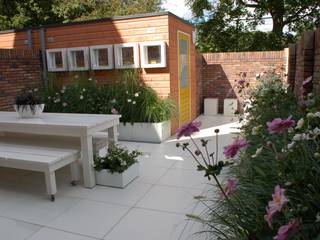 Witte tuin, Biesot Biesot Modern Garden