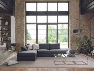 Bielefelder Werkstätten, Zimmermanns Kreatives Wohnen Zimmermanns Kreatives Wohnen Eclectic style living room Textile Black
