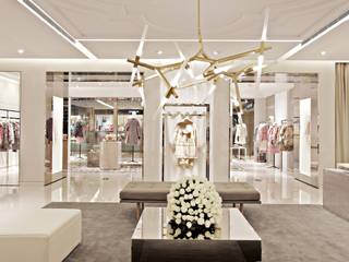 Illuminazione per il Flag Ship Store di Diamond a Pechino, Rossi Lighting Design Rossi Lighting Design Walls