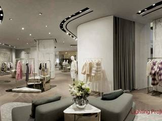 Nuova Illuminazione per Dazzle - Shanghai, Rossi Lighting Design Rossi Lighting Design Commercial spaces Offices & stores