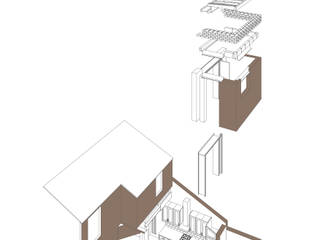 Alterations and Extension to an Edwardian House, Francis Garner Architects Francis Garner Architects Nhà bếp phong cách hiện đại