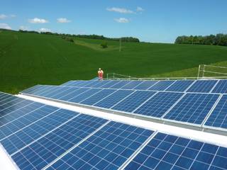 Photovoltaik - Strom von der Sonne, Solarsysteme Sachsen GmbH: modern von Solarsysteme Sachsen GmbH,Modern