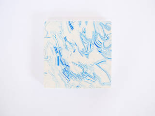 Poured Tiles, Troels Flensted Troels Flensted 미니멀리스트 주택