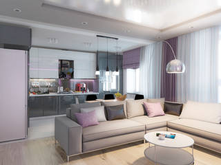 Квартира в Новомосковске, Алина Насонова Алина Насонова Classic style living room