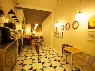 October press, dekorarq dekorarq Industrial style dining room