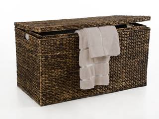 homify Asian style bathroom Natural Fibre Beige Storage