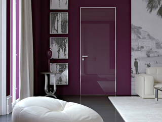 INVISIO, GINKO SAFE DESIGN SRL GINKO SAFE DESIGN SRL Moderne gangen, hallen & trappenhuizen