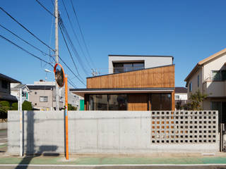 東金町の家, 向山建築設計事務所 向山建築設計事務所 Moderne huizen