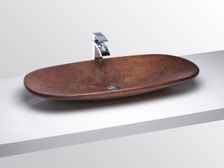 Holzwaschbecken, Juan Martinez Carmelo Juan Martinez Carmelo Modern bathroom Wood Wood effect