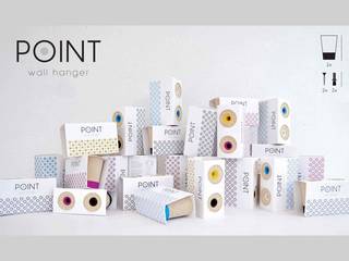 Point Wall Hangers, Suricata Design Studio Suricata Design Studio منازل فلين