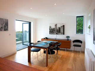 Trevanion, Bude, Cornwall, The Bazeley Partnership The Bazeley Partnership Modern dining room