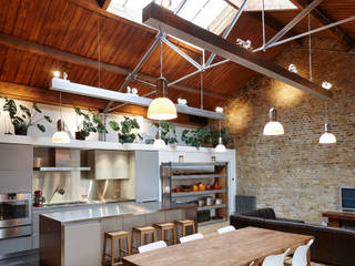 Quebec Way, Haggerston, Rousseau Design Ltd Rousseau Design Ltd Cuisine moderne