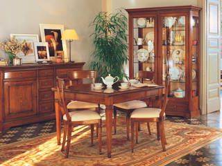 Collezione I Ciliegi: Gli elementi naturali degli intarsi , Le Fablier Le Fablier Classic style dining room