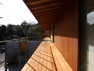 株式会社コヤマアトリエ一級建築士事務所 Balcones y terrazas modernos