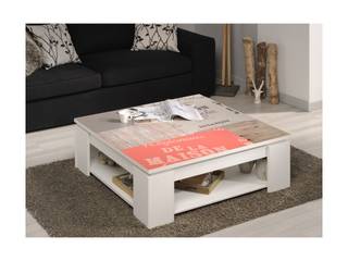 Table basse imprimée TRADITION, Lastmeubles Lastmeubles Eclectic style living room