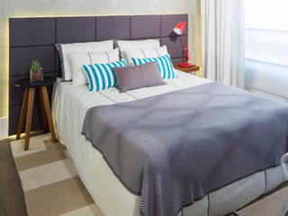 Vila Madalena | Decorados, SESSO & DALANEZI SESSO & DALANEZI Modern style bedroom