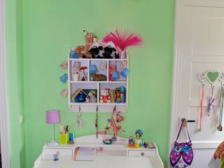 Meisjeskamer met fijne kleuren, Aangenaam Interieuradvies Aangenaam Interieuradvies Modern nursery/kids room Green