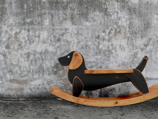 ROCKING DACHSHUND , ALP ALP Scandinavian style nursery/kids room