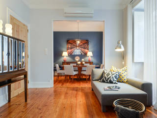 Sala de estar em Lisboa LAVRADIO DESIGN Modern Living Room