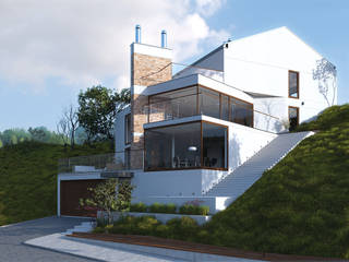 Dom jednorodzinny / Epalinges, Szwajcaria, Absens architekci Absens architekci Moderne Häuser