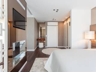 Master Bedroom, Movelvivo Interiores Movelvivo Interiores Modern Bedroom