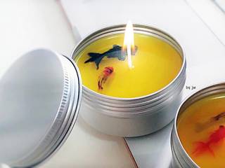 [물품소] FISHCANDLE tincase, 물고기를 품은 소이캔들 물고기를 품은 소이캔들