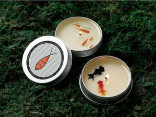 [물품소] FISHCANDLE tincase, 물고기를 품은 소이캔들 물고기를 품은 소이캔들