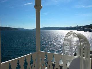 Gazebo Restaurant Yeniköy, Bozantı Mimarlık Bozantı Mimarlık Balcones y terrazas de estilo moderno