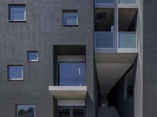 REUGE NOIR, Ｕ建築設計室 Ｕ建築設計室 Casas de estilo moderno