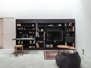 The living wall, Till Könneker Till Könneker Living roomTV stands & cabinets