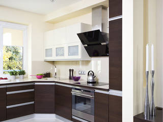 Nowoczesne mieszkanie w Krakowie, ARTEMA PRACOWANIA ARCHITEKTURY WNĘTRZ ARTEMA PRACOWANIA ARCHITEKTURY WNĘTRZ Modern Kitchen