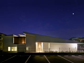 House in Kitaichinosawa, Mimasis Design／ミメイシス デザイン Mimasis Design／ミメイシス デザイン バルコニー＆ベランダ＆テラス照明