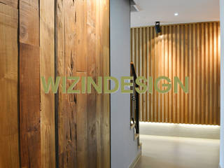 수원 광교 에일린의 뜰 48평 아파트, wizingallery wizingallery Modern corridor, hallway & stairs