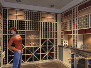 Wine cellar, Planet G Planet G Classic style wine cellar