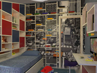 Boy's room, Planet G Planet G Moderne slaapkamers