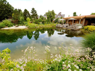 Zwemvijver Weert, Tuindesign & Styling Ves Reynders Tuindesign & Styling Ves Reynders Modern style gardens