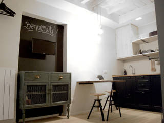 The Studio. (Design in 15mq ), Moodern Moodern Scandinavian style dining room Wood Green