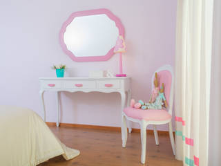 Quarto da Beatriz , Ângela Pinheiro Home Design Ângela Pinheiro Home Design Stanza dei bambini eclettica