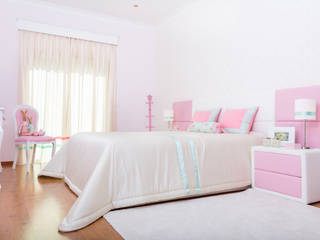 Quarto da Beatriz , Ângela Pinheiro Home Design Ângela Pinheiro Home Design غرفة الاطفال